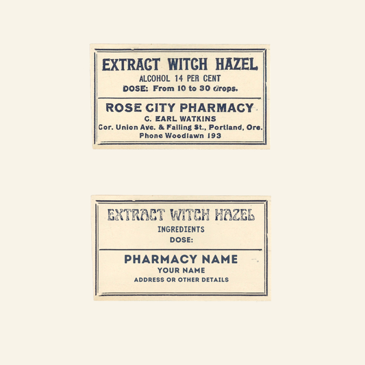 Vintage Apothecary Labels Canva Templates | Editable Antique Jar Labels | Botanical & Witchy Labels | Printable Vintage Label Templates